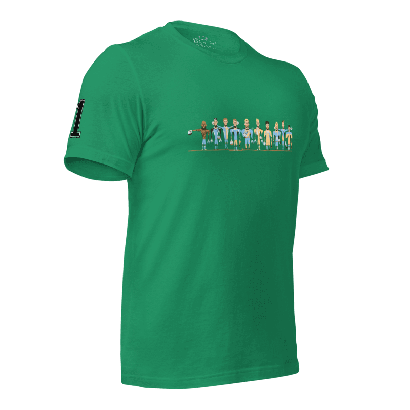 KEEPERS FOR THE MASSES ICON TEE GREEN